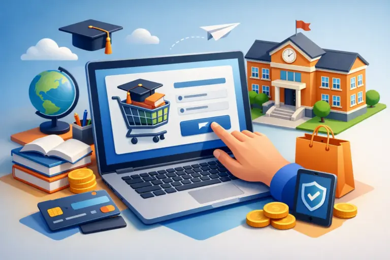 Checkout para instituições de ensino funciona?