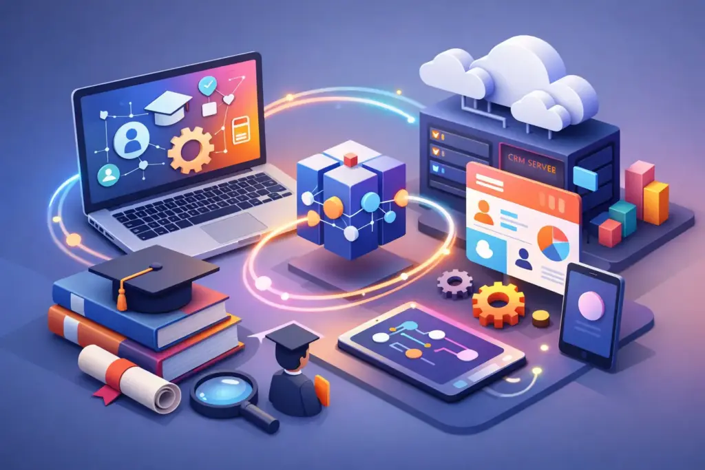 Integração API CRM educacional na prática