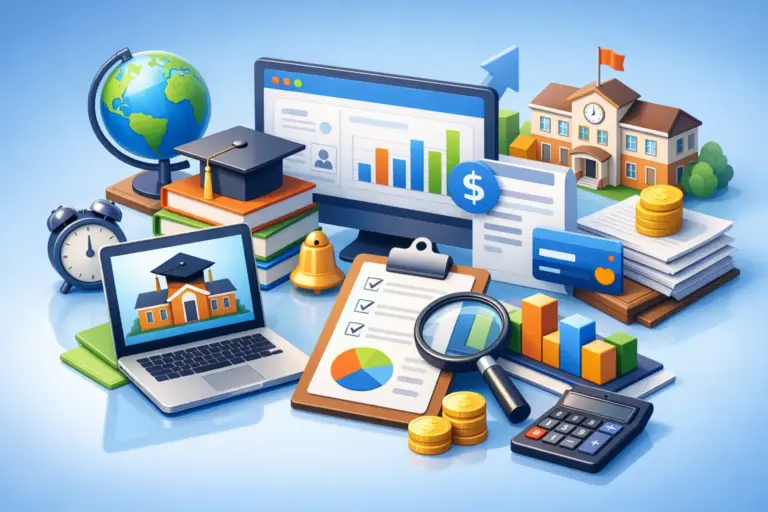 Avaliação de software de cobrança educacional