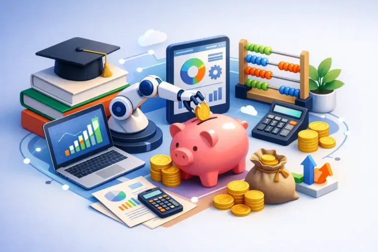 Benefícios da automação financeira educacional